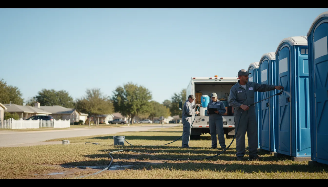Long-Term Portable Toilet Rental in Franklinton, LA near me